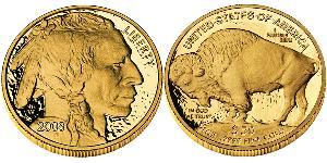50 Доллар США (1776 - ) Золото 