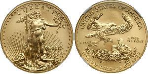50 Доллар США (1776 - ) Золото 