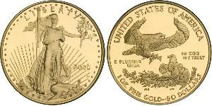 50 Доллар США (1776 - ) Золото 