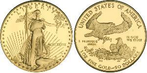 50 Доллар США (1776 - ) Золото 