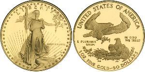 50 Доллар США (1776 - ) Золото 