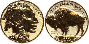 50 Доллар США (1776 - ) Золото 