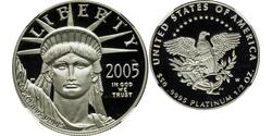 50 Доллар США (1776 - ) Платина 
