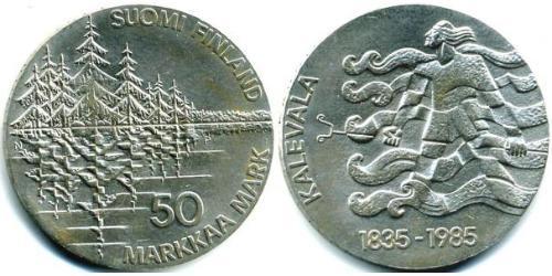 50 Марка Фінляндія (1917 - ) Срібло 