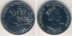50 Пені  Нікель/Мідь Єлизавета II (1926-2022)