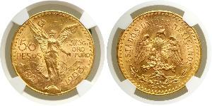 50 Песо Мексиканські Сполучені Штати (1867 - ) Золото 