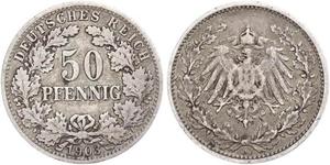 50 Пфенниг Германская империя (1871-1918)  