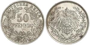 50 Пфеніг Німецька імперія (1871-1918)  