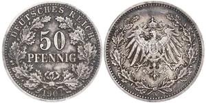 50 Пфеніг Німецька імперія (1871-1918)  