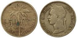 50 Сантім Бельгійське Конго (1908 - 1960)  