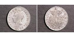 50 Сантім Гаїті (1804 - ) Срібло 