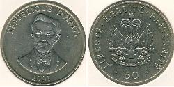 50 Сент Гаити (1804 - ) Никель/Медь 
