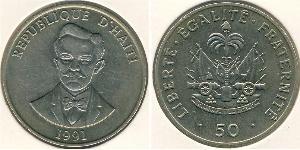 50 Сент Гаити (1804 - ) Никель/Медь 