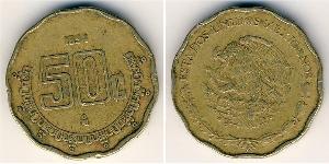 50 Сентаво Мексиканські Сполучені Штати (1867 - )  