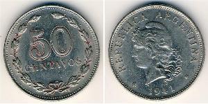 50 Сентаво Республіка Аргентина (1861 - )  