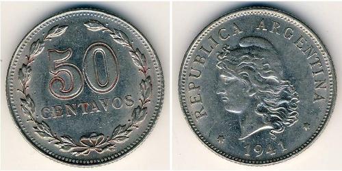 50 Сентаво Республіка Аргентина (1861 - )  