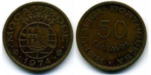 50 Сентаво Мозамбік (1975 - ) Бронза 