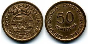 50 Сентаво Мозамбік (1975 - ) Бронза 