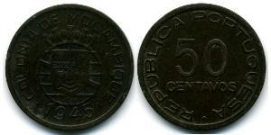 50 Сентаво Мозамбік (1975 - ) Бронза 