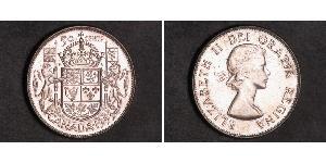 50 Цент Канада Серебро Елизавета II (1926-2022)
