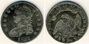 50 Цент США (1776 - ) Серебро 