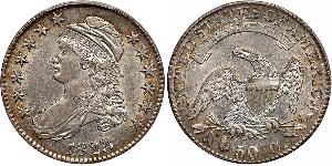 50 Цент США (1776 - ) Серебро 