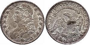 50 Цент США (1776 - ) Серебро 