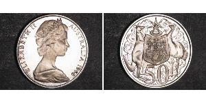 50 Цент Австралія (1939 - ) Срібло Єлизавета II (1926-2022)