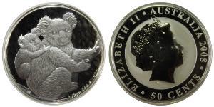 50 Цент Австралія (1939 - ) Срібло Єлизавета II (1926-2022)