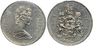 50 Цент Канада Срібло Єлизавета II (1926-2022)