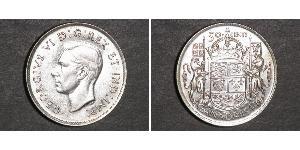 50 Цент Канада Срібло Георг VI (1895-1952)