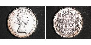50 Цент Канада Срібло Єлизавета II (1926-2022)
