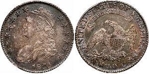50 Цент США (1776 - ) Срібло 