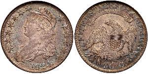50 Цент США (1776 - ) Срібло 