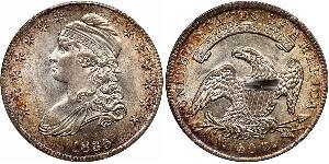 50 Цент США (1776 - ) Срібло 