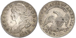 50 Цент США (1776 - ) Срібло 