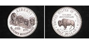 50 Цент / 1/2 Доллар США (1776 - ) Никель/Медь 