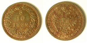 5/10 Kreuzer Empire d