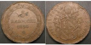 5 Baiocco Estados Pontificios (752-1870) Cobre 