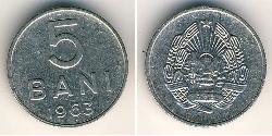 5 Ban Socialist Republic of Romania (1947-1989) Nickel/Stahl 