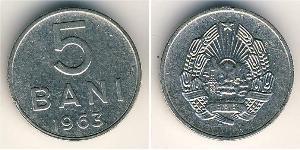5 Ban Socialist Republic of Romania (1947-1989) Nickel/Stahl 