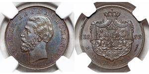 5 Ban Regno di Romania (1881-1947) Rame 