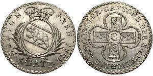 5 Batz Suisse Argent 