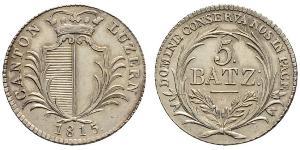 5 Batz Suiza Plata 