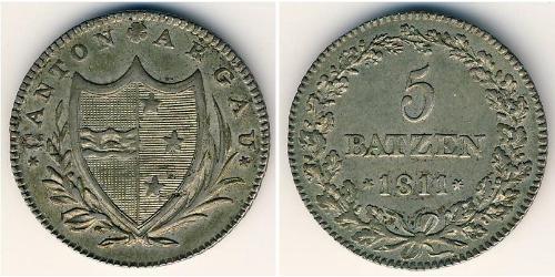 5 Batz  Silber 