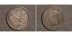 5 Cent Canada Argent Victoria (1819 - 1901)