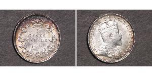 5 Cent Canada Argent Édouard VII (1841-1910)