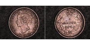5 Cent Canada Argent Victoria (1819 - 1901)