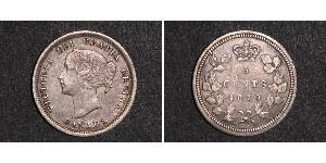 5 Cent Canada Argent Victoria (1819 - 1901)