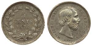 5 Cent Pays-Bas Argent 